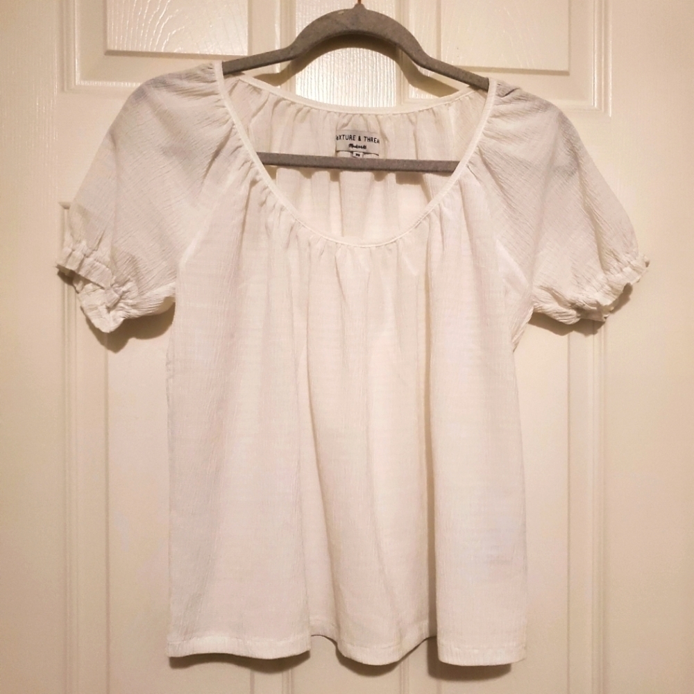 Madewell Texture and Thread size XSmall Top